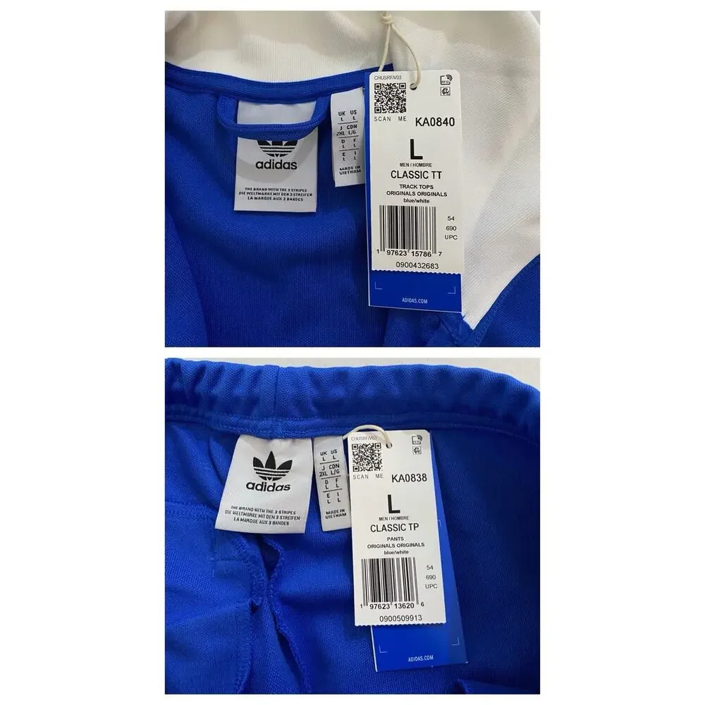 Adidas Originals Adicolor Classics Beckenbauer Tracksuit Blue White Size L